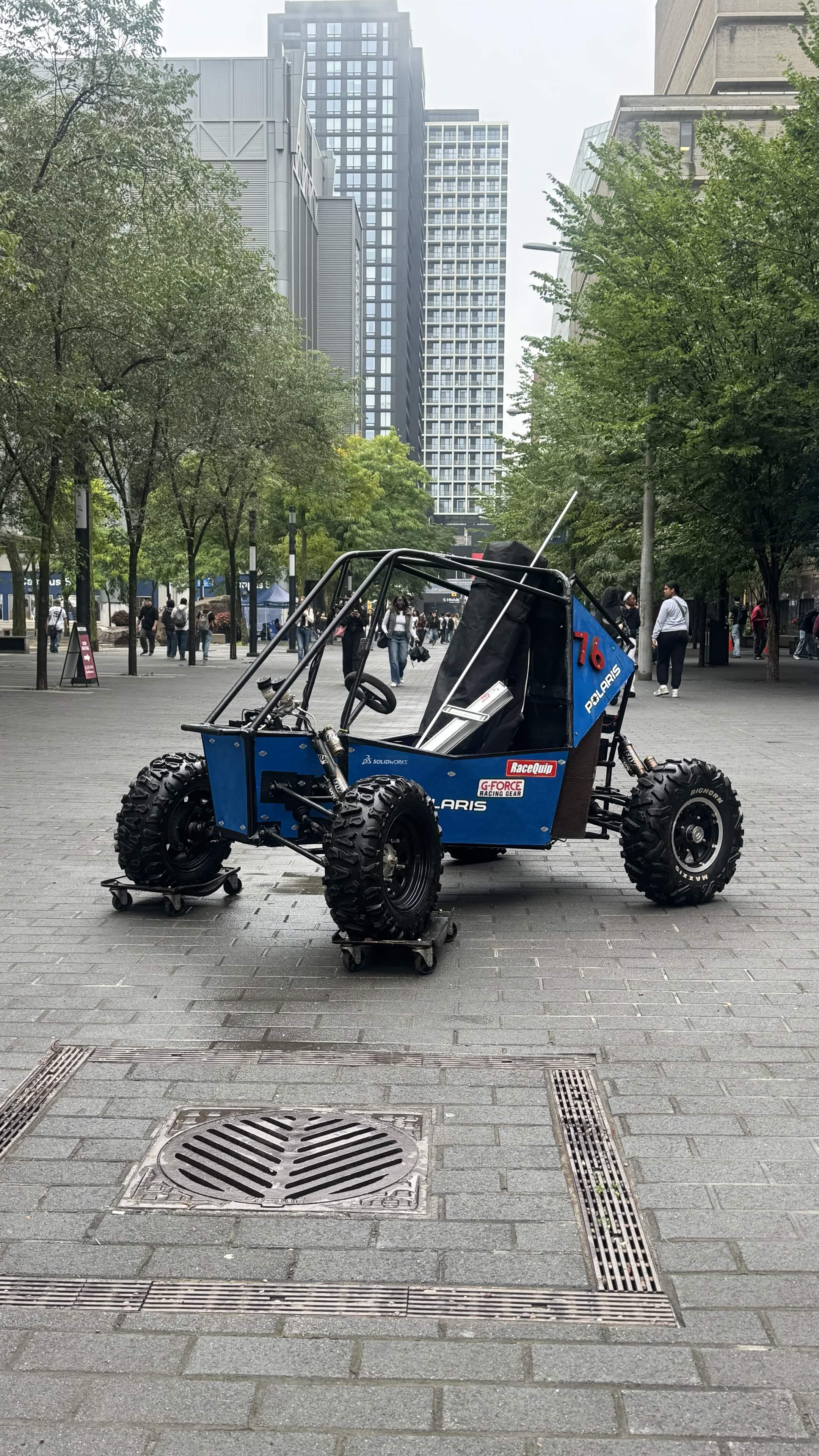 The vehicle on Gould St.